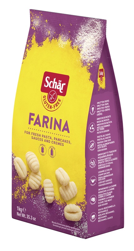 SCHAR FARINA PER PASTA FRESCA PANCAKES SALSE E CREME 1 KG - doctorpill.it