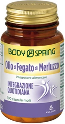 BODY SPRING OLIO MERLUZZO 100 CAPSULE - doctorpill.it