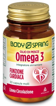 BODY SPRING OLIO DI PESCE OMEGA 3 50 CAPSULE - doctorpill.it