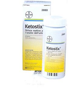 STRISCE MISURAZIONE CHETONURIA KETOSTIX 50 PEZZI - doctorpill.it
