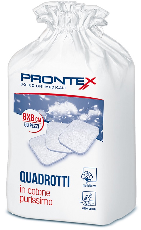 COTONE IDROFILO PRONTEX QUADROTTI - doctorpill.it