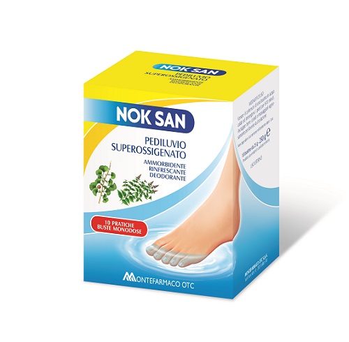 NOK SAN PEDILUVIO SUPEROSSIGENATO 25 G - doctorpill.it