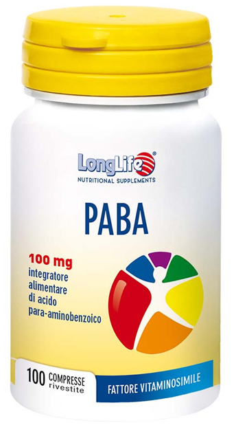 LONGLIFE PABA 100 100 COMPRESSE RIVESTITE - doctorpill.it