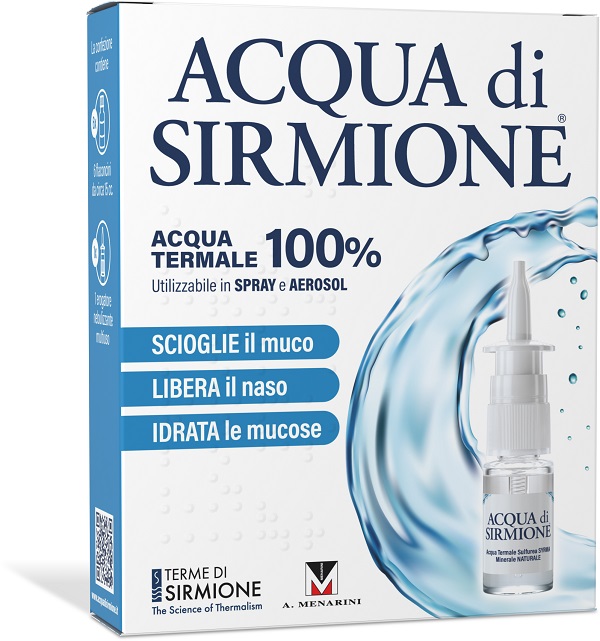ACQUA SIRMIONE MINERALE NATURALE 6 FIALE 15 ML - doctorpill.it
