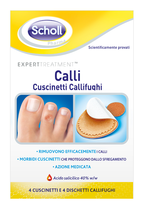 CEROTTO CALLIFUGO CALLI DURI 4 CEROTTI + 4 DISCHETTI - doctorpill.it