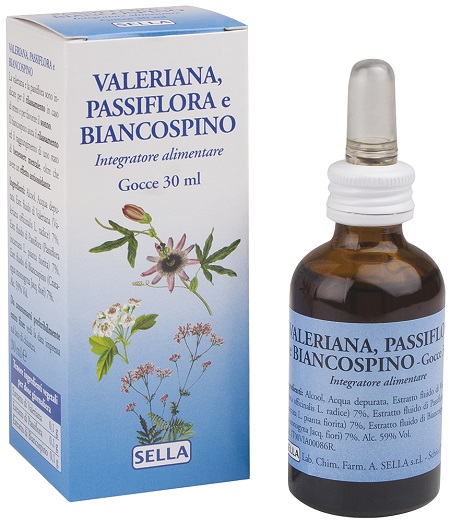 VALERIANA PASSIFLORA BIANCOSPINO - doctorpill.it