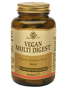 VEGAN MULTI DIGEST 50 TAVOLETTE MASTICABILI - doctorpill.it