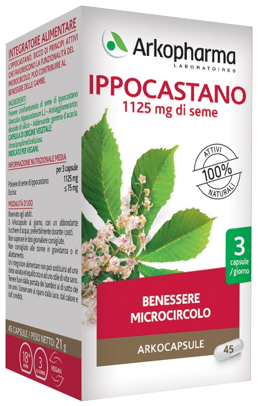 ARKO CAPSULE IPPOCASTANO 45 CAPSULE - doctorpill.it