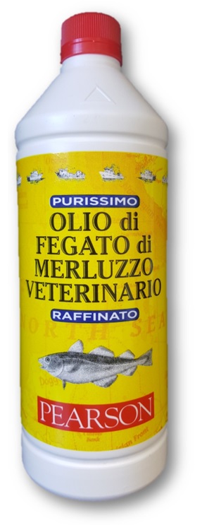 OLIO FEGATO MERLUZZO PURISSIMO 1 LITRO - doctorpill.it