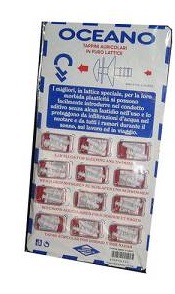 TAPPO AURICOLARE IN LATTICE OCEANO 2 PEZZI - doctorpill.it