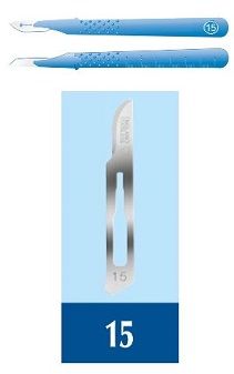 BISTURI PIC MONOUSO STERILE MISURA 15 10 PEZZI - doctorpill.it