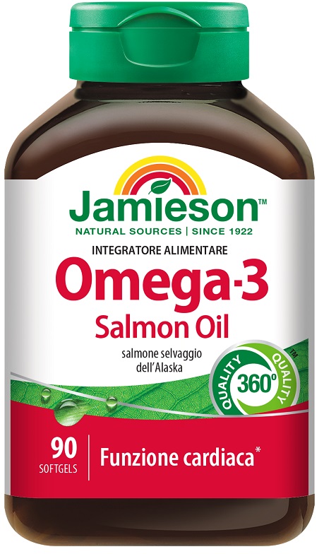 JAMIESON OMEGA 3 SALMON OIL 90 PERLE - doctorpill.it