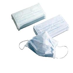 MASCHERINA CHIRURGICA COLORE AZZURRO CON ELASTICO - doctorpill.it