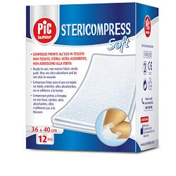 STERICOMPRESS SOFT XL GARZA TNT 18X40CM 12 PEZZI - doctorpill.it