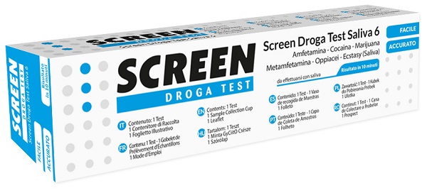 SCREEN DROGA TEST SALIVA 6 DROGHE - doctorpill.it