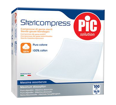 GARZA COMPRESSA STERILE 18X40CM - doctorpill.it