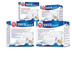 CEROTTO IN ROTOLO PIC SOFFIX STRETCH TESSUTO NON TESSUTO ESTENDIBILE 5X500 CM 1 PEZZO - doctorpill.it