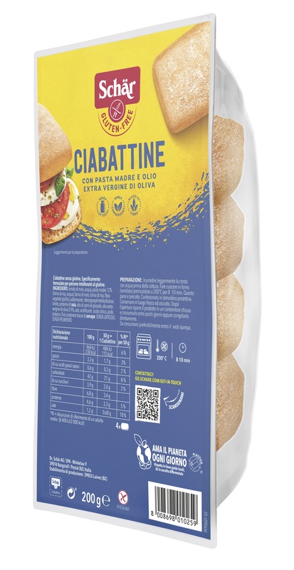 SCHAR CIABATTINA 200 G - doctorpill.it