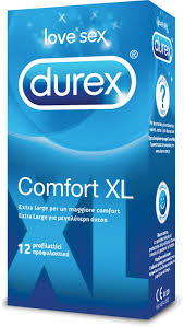 PROFILATTICO DUREX COMFORT XL 12 PEZZI - doctorpill.it