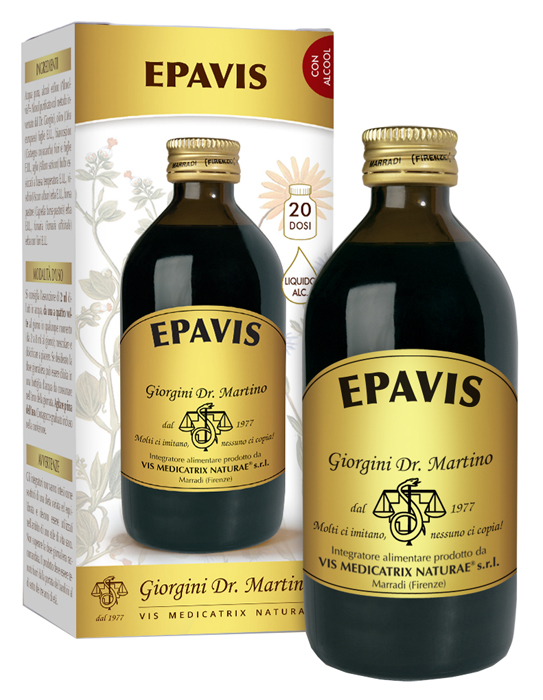 EPAVIS LIQUIDO ALCOLICO 200 ML - doctorpill.it
