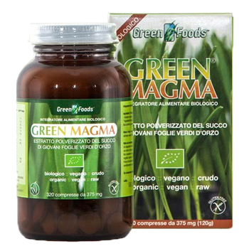 GREEN MAGMA 320 TAVOLETTE 120 G - doctorpill.it