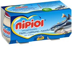 NIPIOL OMOGENEIZZATO SALMONE NASELLO VERDURE 2 PEZZI 80 G - doctorpill.it