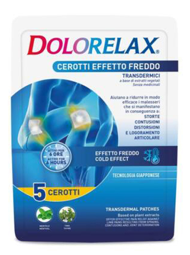 DOLORELAX CEROTTO EFFETTO FREDDO 5 PEZZI - doctorpill.it