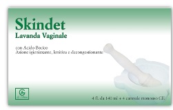 SKINDET LAVANDA VAGINALE 4 FLACONI 140 ML + 4 CANNULE MONOUSO IN BLISTER - doctorpill.it