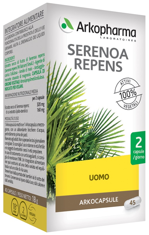 SERENOA REPENS 45 CAPSULE - doctorpill.it