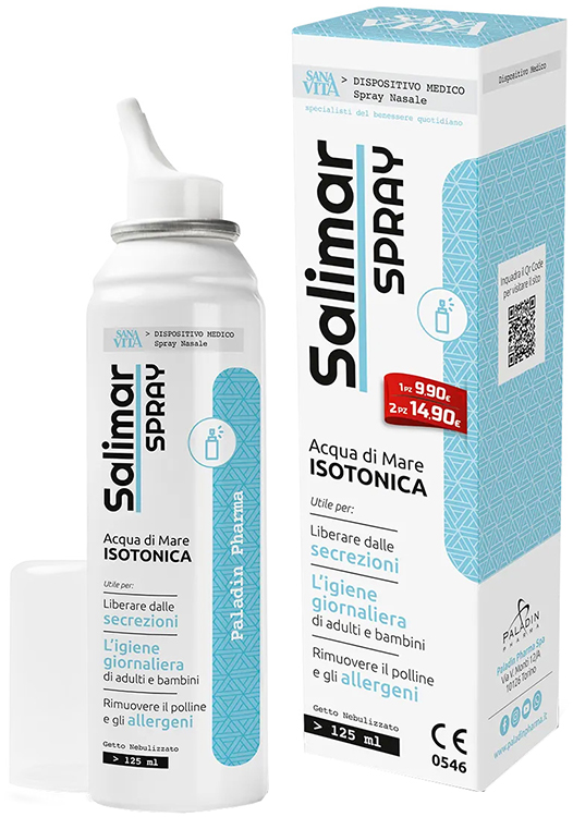 SANAVITA SALIMAR SPRAY NASALE NEW 125 ML - doctorpill.it