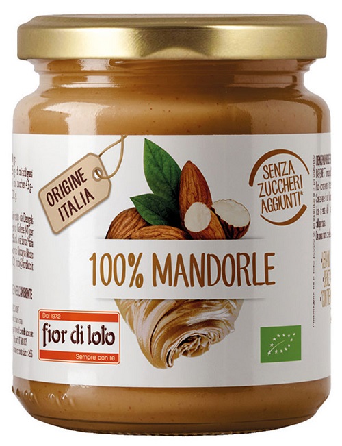 FIOR DI LOTO CREMA 100% DI MANDORLE TOSTATE - doctorpill.it