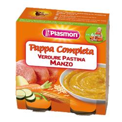 PLASMON OMOGENEIZZATO PAPPE MANZO VERDURA PASTINA 190 G X 2 PEZZI - doctorpill.it