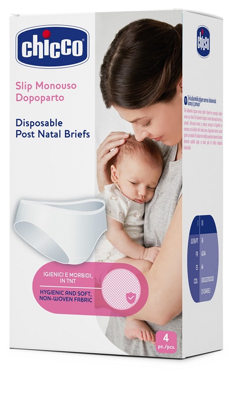 CHICCO MAMMA DONNA SLIP TESSUTO NON TESSUTO MISURA 4 4 PEZZI - doctorpill.it