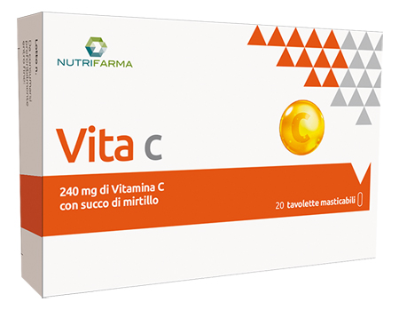 VITA C 20 TAVOLETTE MASTICABILI - doctorpill.it