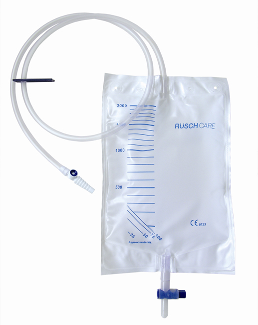 SACCA DI DRENAGGIO LETTO PER INCONTINENZA 2000ML IN PVC CON VALVOLA DI NON RITORNO E SCARICO STERILE CON TUBO DI RACCORDO 120CM 1 PEZZO RIUTILIZZABILE - doctorpill.it