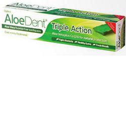 ALOEDENT DENTIFRICIO TRIPLA AZIONE CON ALOE VERA E COENZIMA Q10 100 ML - doctorpill.it