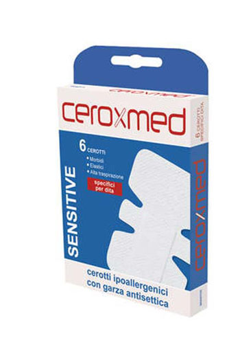 CEROTTO CEROXMED SENSITIVE FLEX SPECIFICO DITA 6 PEZZI - doctorpill.it