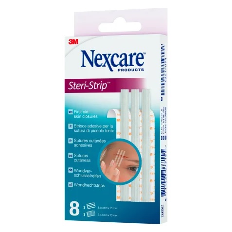 CEROTTO PER SUTURA NEXCARE STERISTRIP 6X75 MM + 3X75 MM - doctorpill.it
