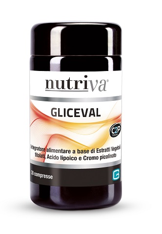 NUTRIVA GLICEVAL 30 COMPRESSE - doctorpill.it