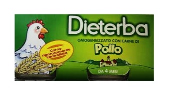 DIETERBA OMOGENEIZZATO POLLO 3 PEZZI 80 G - doctorpill.it