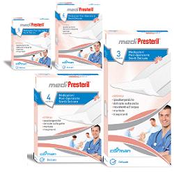 MEDICAZIONE MEDIPRESTERIL POST OPERATORIA DELICATA STERILE 8X10 4 PEZZI - doctorpill.it