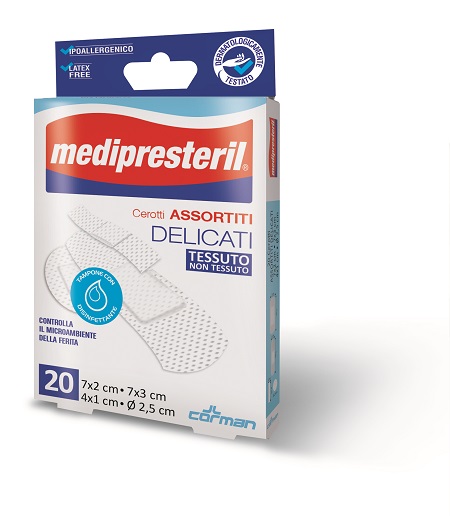 CEROTTO PER DITA MEDIPRESTERIL DELICATO TNT 7,5X5CM 6 PEZZI - doctorpill.it