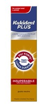 KUKIDENT DOPPIA AZIONE ADESIVO PROTESI DENTARIA 40 G - doctorpill.it