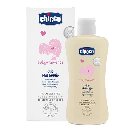 CHICCO COSMETICI BABY MOMENTS OLIO MASSAGGIO 200 ML - doctorpill.it