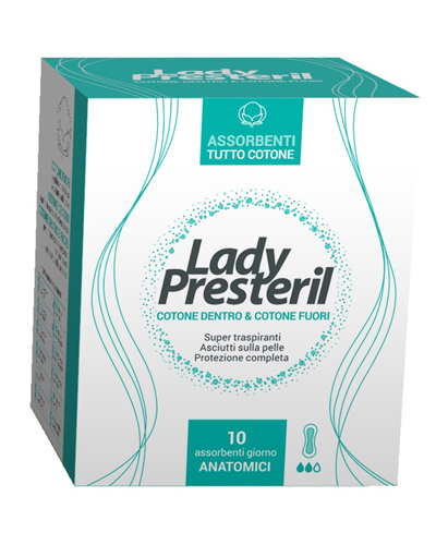LADY PRESTERIL ANATOMICO POCKET 10 PEZZI - doctorpill.it