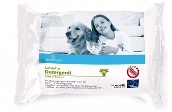 ORME NATURALI SALVIETTINE DETERGENTI ALL'OLIO DI NEEMM 20 PEZZI - doctorpill.it