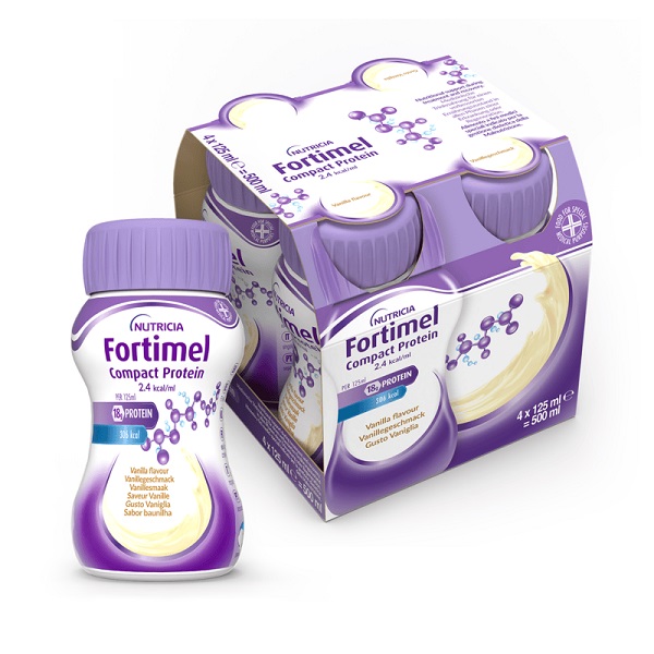 FORTIMEL COMPACT PROTEIN VANIGLIA 4 BOTTIGLIE DA 125 ML - doctorpill.it
