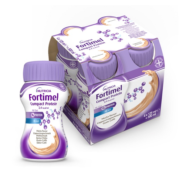 FORTIMEL COMPACT PROTEIN CAFFE' 4 BOTTIGLIE DA 125 ML - doctorpill.it