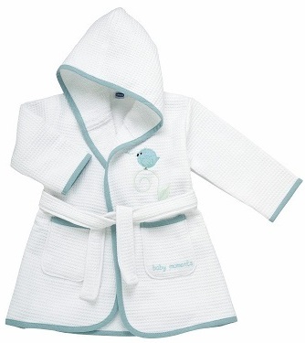 CHICCO ACCAPPATOIO PIQ AZZURRO UCCELLO 12 MESI+ - doctorpill.it