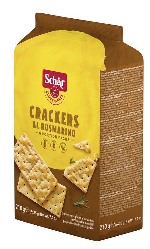 SCHAR CRACKERS AL ROSMARINO 6 CONFEZIONI DA 35 G - doctorpill.it